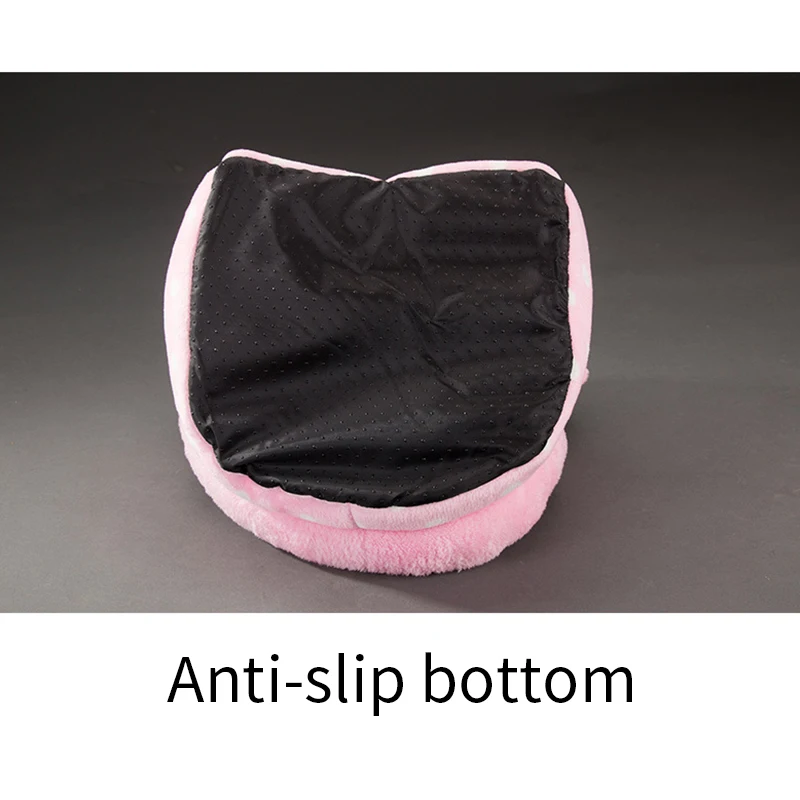 Моющаяся кровать для питомцев кошек маленьких средних домашних мягкое гнездо