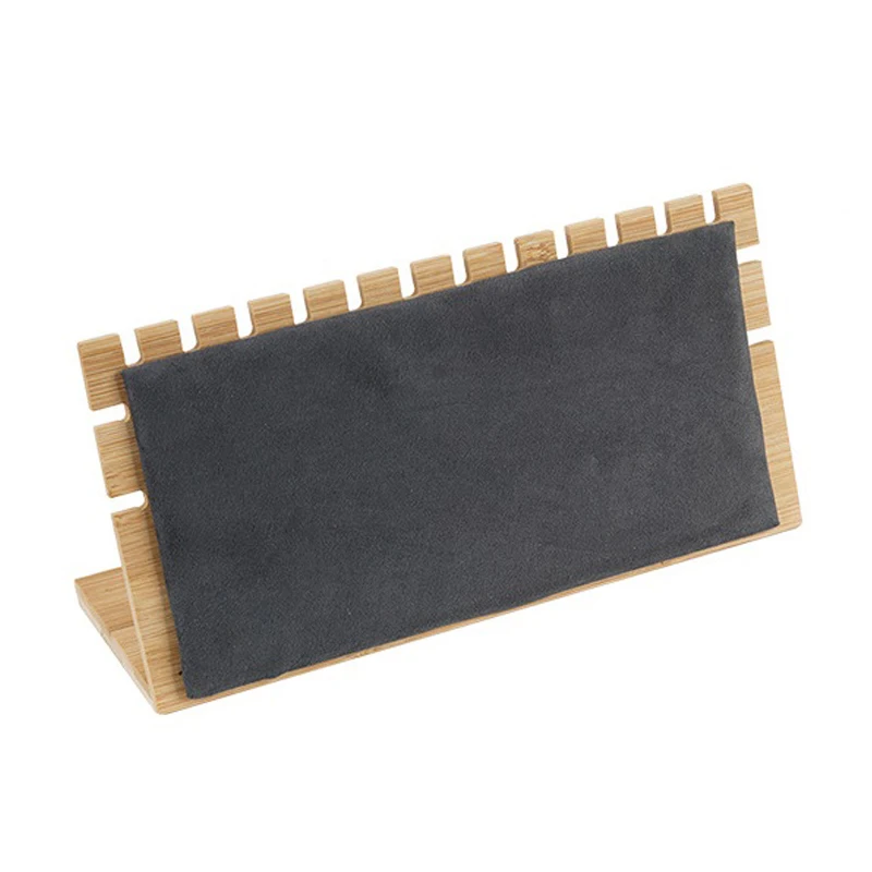 

Подставка-органайзер для ювелирных изделий из массива дерева, подвеска для ожерелья, L-держатель