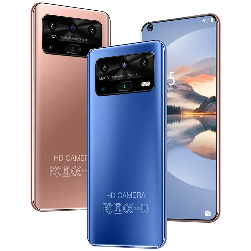 

P50 7.2 Inch Smartphone Global Version 12+512G Mobile PhoneHD Android 10 Selfie Phone Screen Large Screen Dual Card Dual Standby