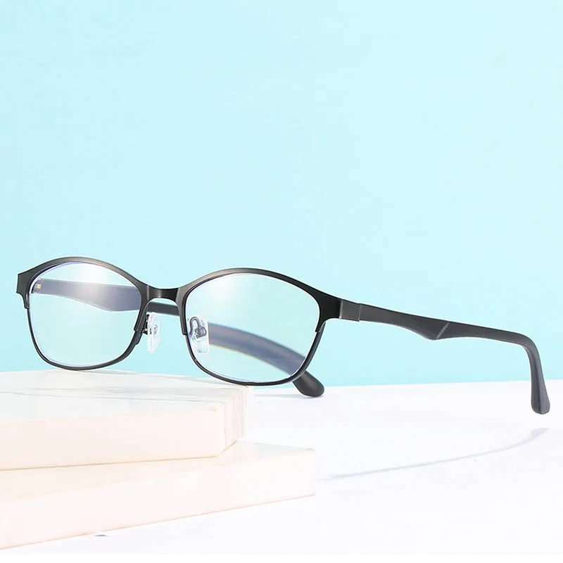 Elbru Ретро стиль модный анти-синий светильник очки для близоруких женщин и мужчин