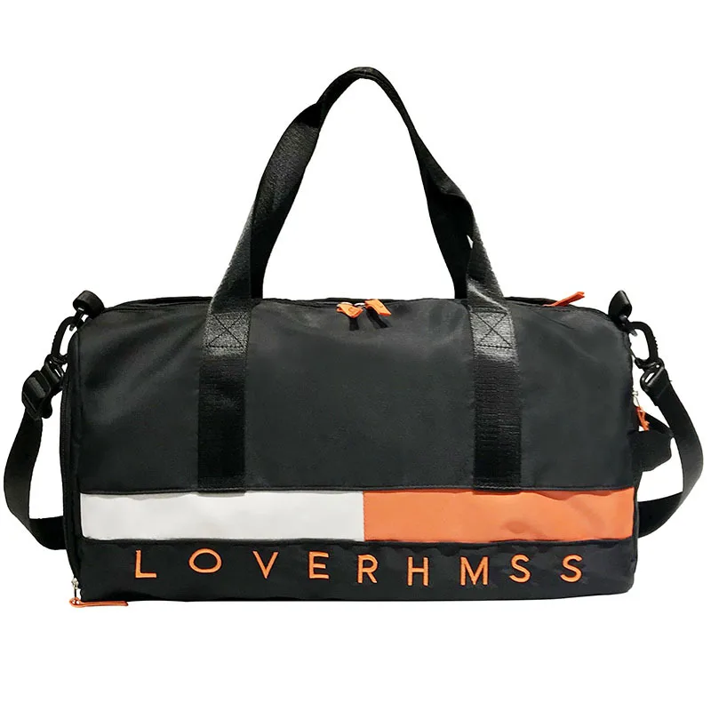 

Спортивная сумка женская, с отделением для мокрой и сухой обуви