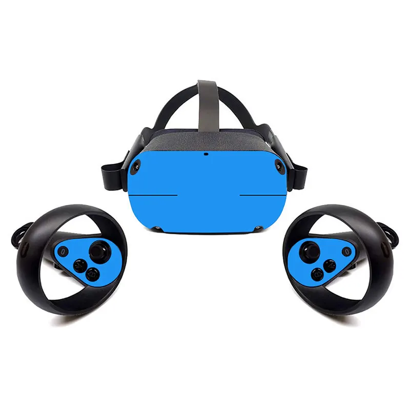 Чистый цвет дизайн для Oculus Quest VR-гарнитура Переводные картинки виртуальной