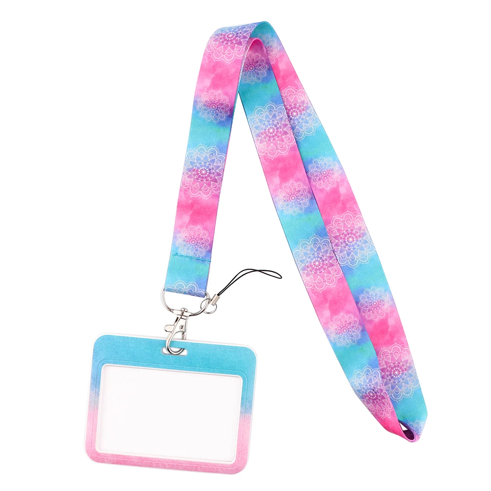 

LX28 Yoga Keychain Rope Mobile Phone Neckband Lanyard Key ID Card USB Badge Holder DIY Lasso Lanyard