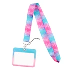 LX28 брелок для йоги веревка мобильный телефон шейный ремешок для удостоверения личности USB бейдж держатель DIY лассо шнурок