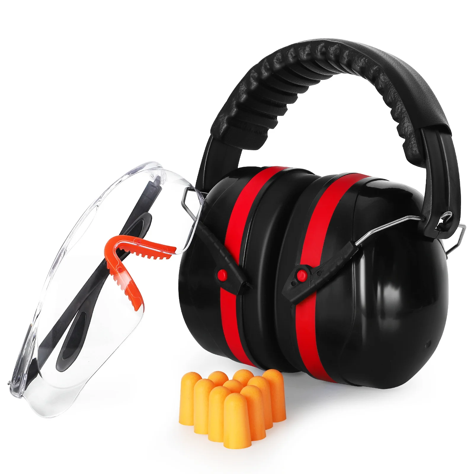 

YINSHOME Noise Reduction Safety Ear Muffs Hearing Protection Earmuffs Adjustable Shooting Ear Protector