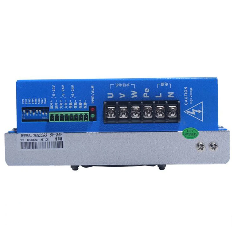 3-фазный шаговый двигатель 110/86 цифровой драйвер чип DSP 3DM2283 ток 8A AC220V |