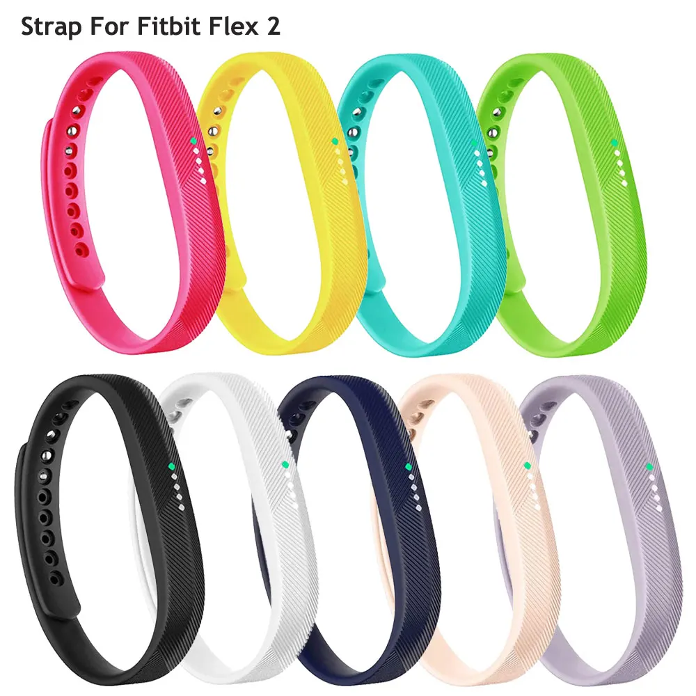 

Silicone Strap Adjustable Band For Fitbit Flex 2 Smart Watch Replacement Accessories Wristband Strap Bracelet For Fitbit Flex2
