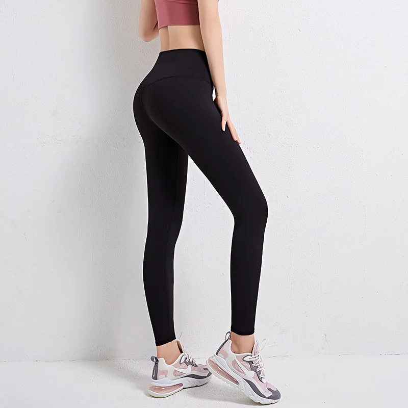 

1216ZH running yoga pants bodybuilding leggins booty sport activewear custom logo print on product and package from 1pc dropshi