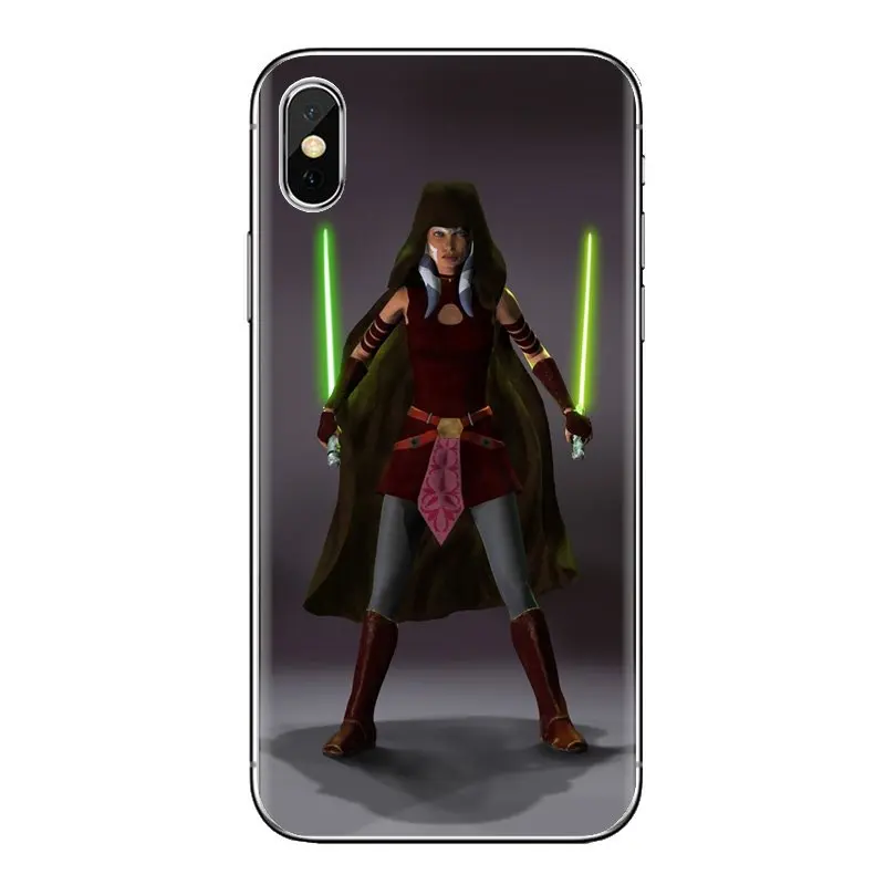For Samsung Galaxy S3 S4 S5 Mini S6 S7 Edge S8 S9 S10 Plus Note 3 4 5 8 9 Ahsoka Soft Transparent Shell Covers |