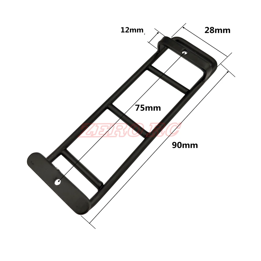 1/10 стальная задняя лестница для гусеничного автомобиля модель Traxxas TRX 4 T4 RC4WD Defender