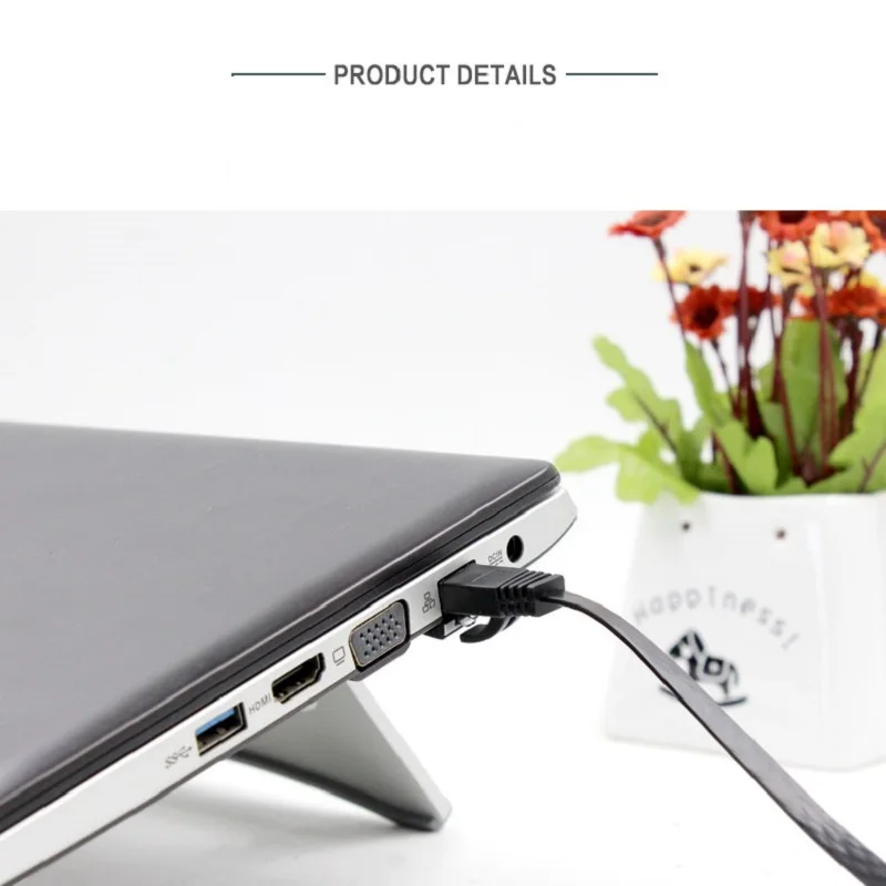 

6pack 15cm 50cm 1m 2m3m5m10m 30m 98FT cable CAT6 Flat UTP Ethernet Network Cable RJ45 Patch LAN cable black/ blue / white color