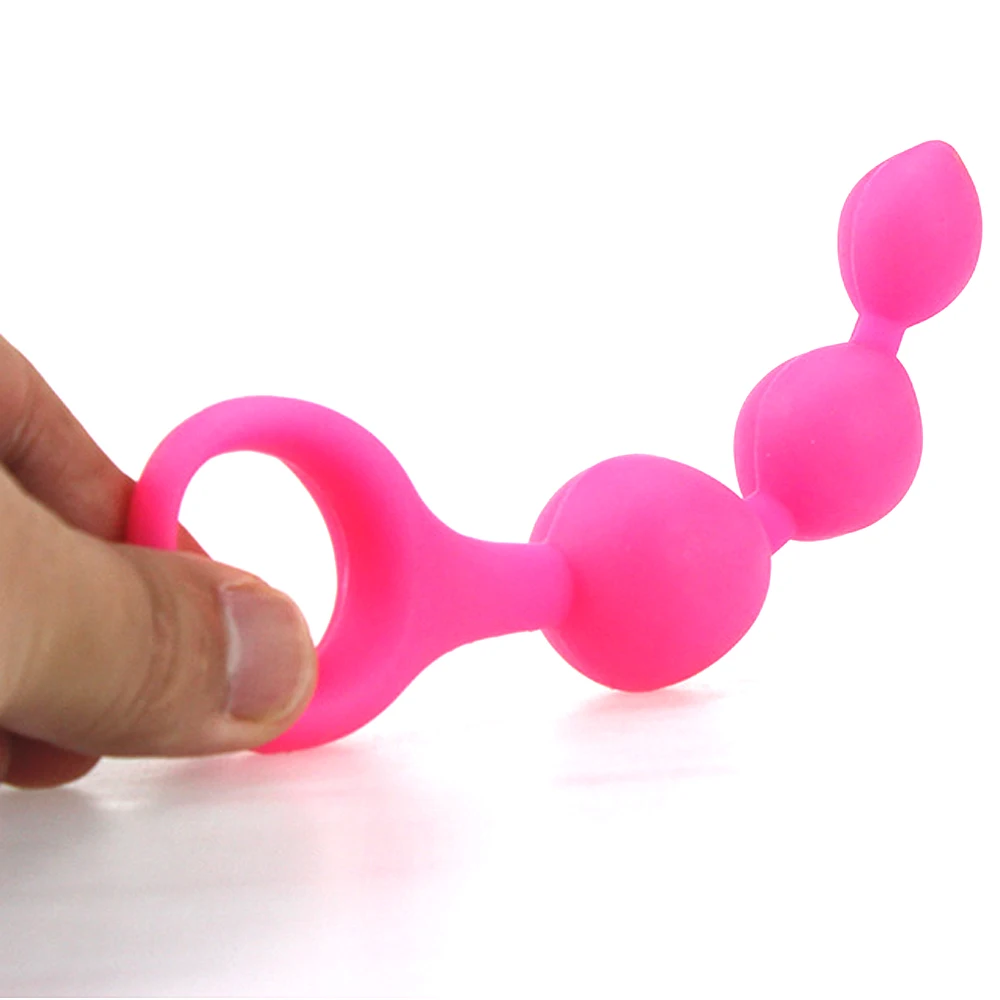 Игрушечное желе для взрослых мягкий силиконовый анальный шар гомосексуальный