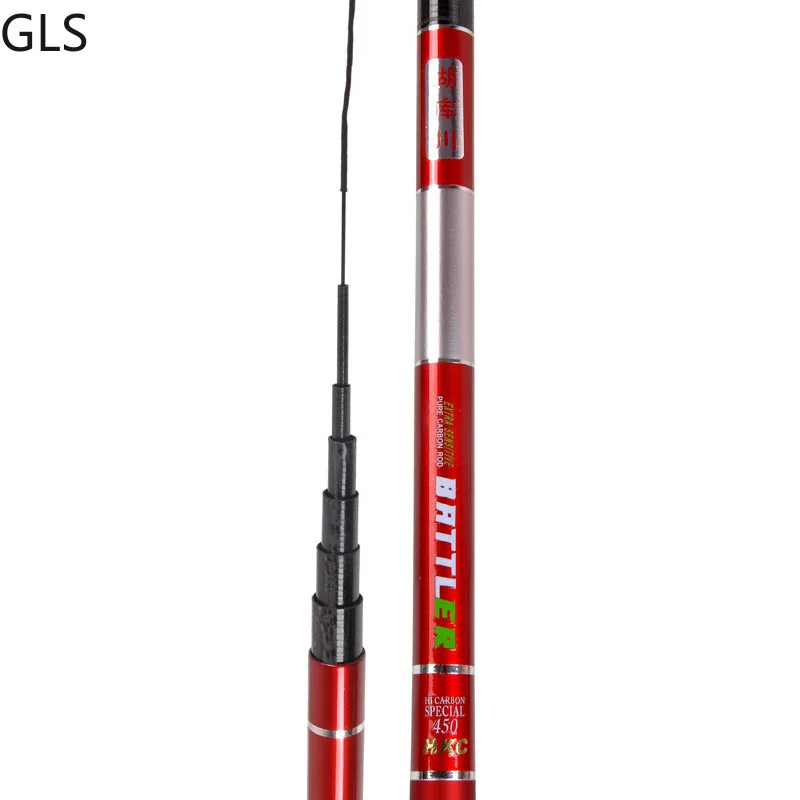 Ультралегкая портативная телескопическая удочка ультратонкая ручная