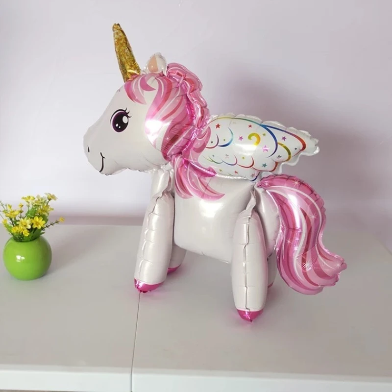 1 шт. Мультяшные пленки Einhorn для вечерние украшение стерео шар праздничный декор