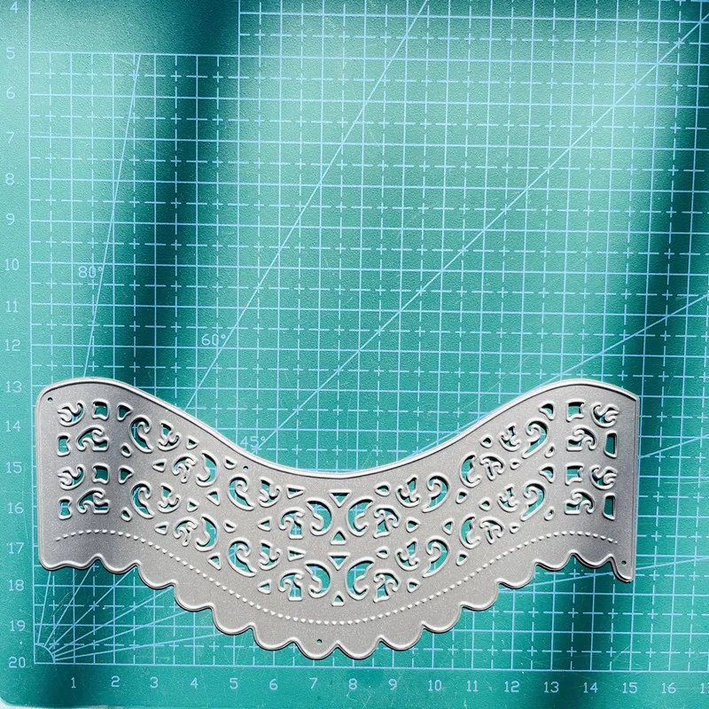 Вырубные штампы с кружевными цветами для оформления фотографий