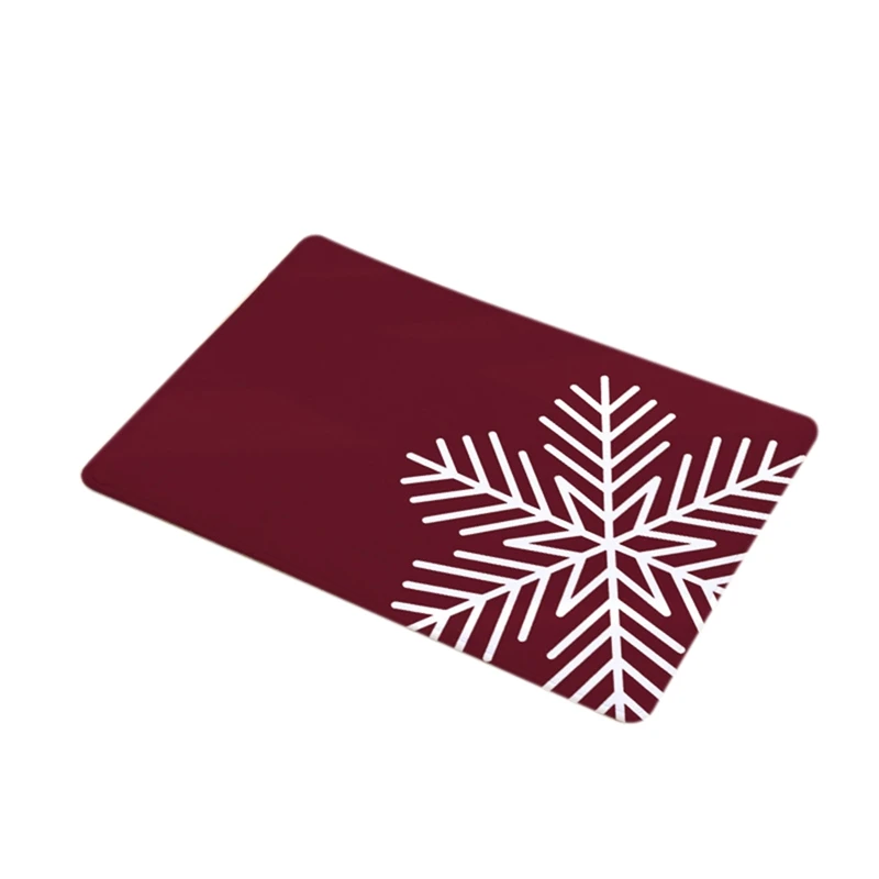 Коврик для двери с Рождеством красивый коврик для помещения снежинки коврик для кухни коврик для ванной ковер спальня гостиная Коврик для пола Рождественский Декор
