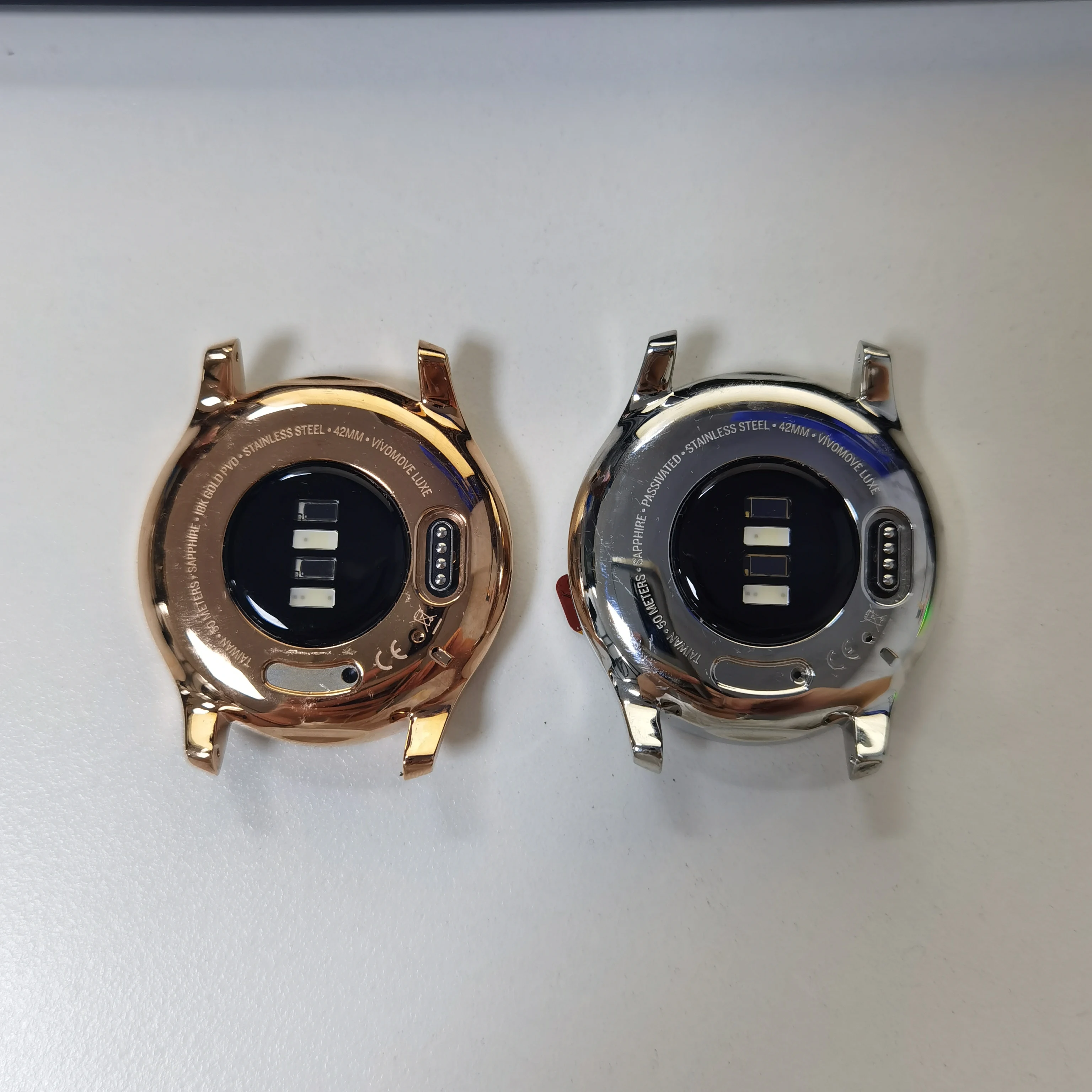 Оригинальная задняя крышка GARMIN VIVOMOVE LUXE запасные части чехол из нержавеющей стали