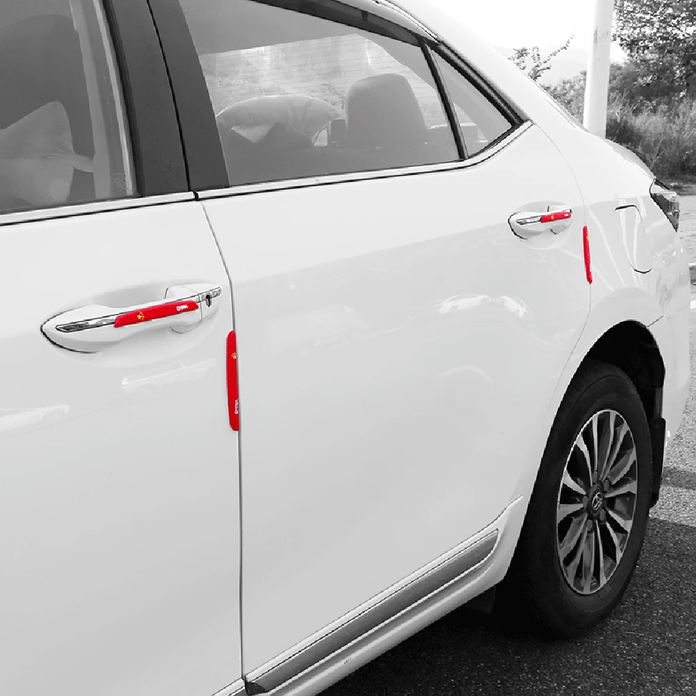 6 шт. универсальные защитные накладки на края автомобильной двери | Автомобили и