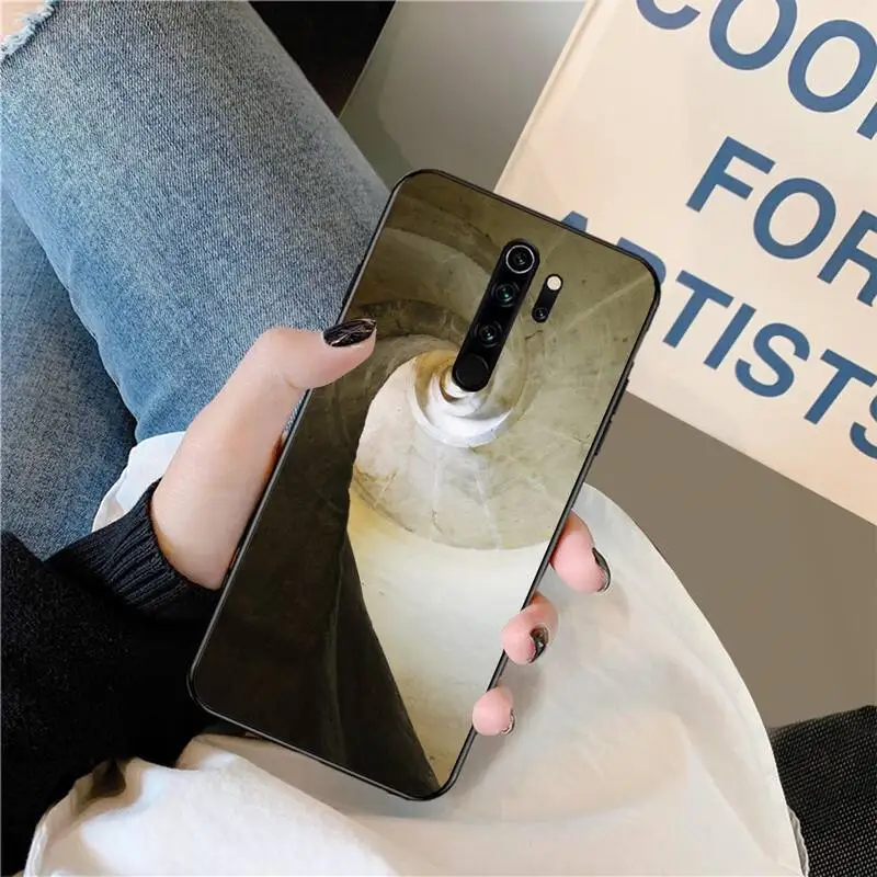 CUTEWANAN спиральный круг камни обои шикарный милый чехол для телефона Redmi Note 8 8A 8T 7 6 6A