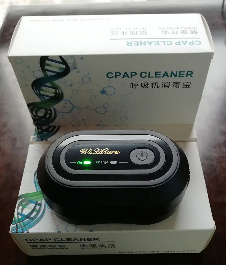 CPAP стерилизатор очиститель батарея портативный CPAP дезинфектор респиратор дезинфицирующее средство озоновый стерилизатор апноэ OSAS анти храп
