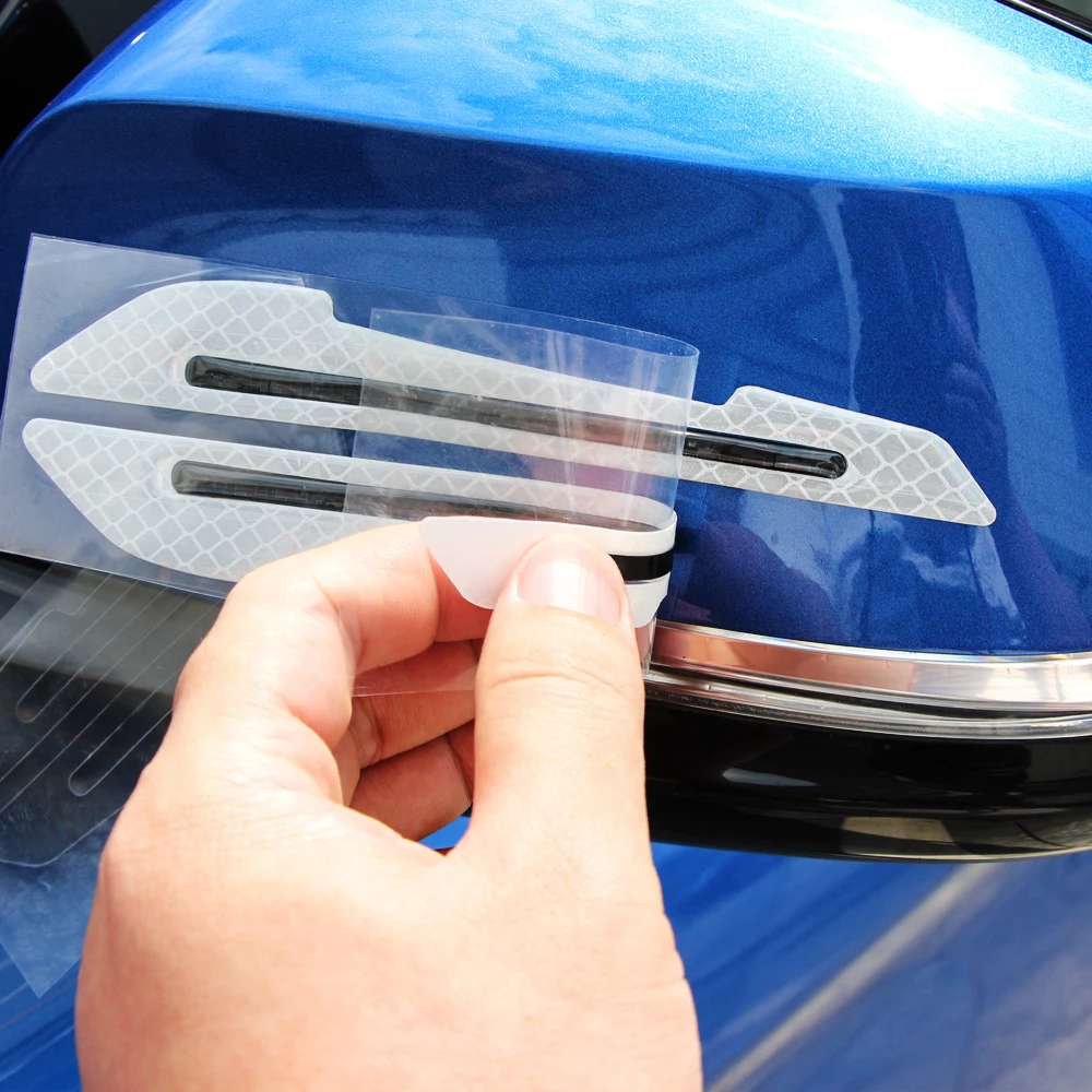 Зеркало заднего вида для автомобиля светоотражающие наклейки баскетбола сальсы