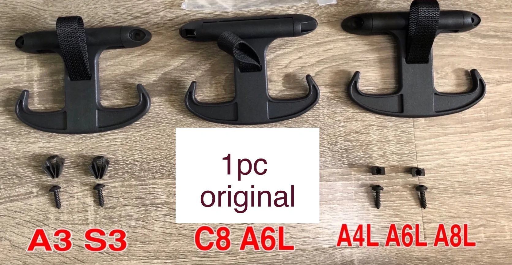 

1pc for Audi A3 A4L(B9) A6L A8L trunk rear hook horn clip