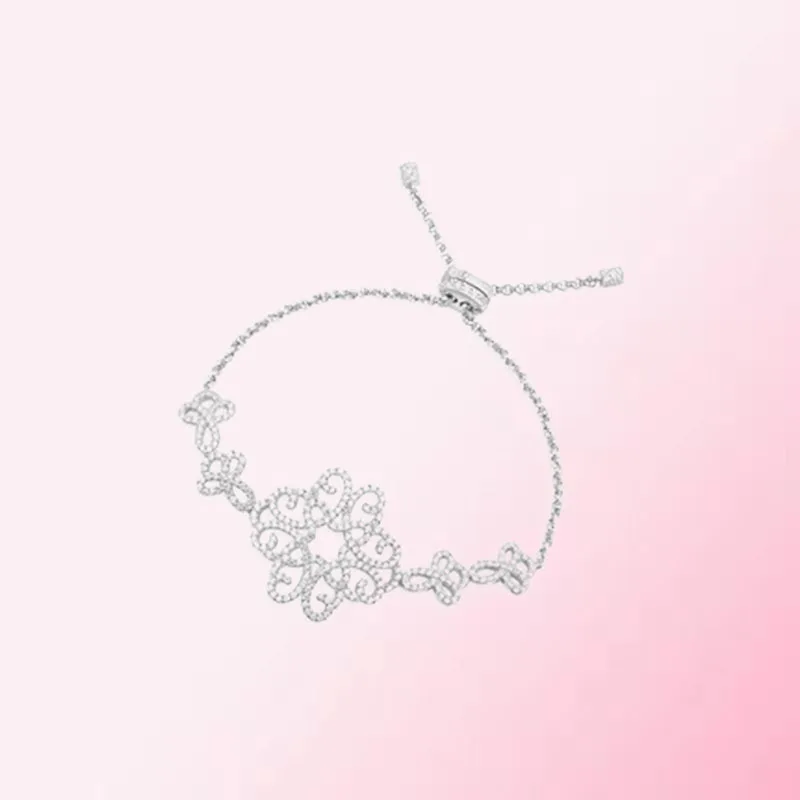 

1:1 Make 925 Sterling Silver Custom Rattan Pattern Cold Wind Fashion Bracelet