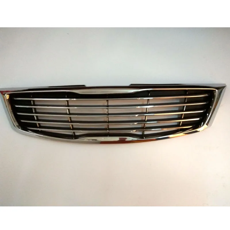 Серебристый/черный передний верхний бампер капота решетка радиатора для Kia Sportage 3