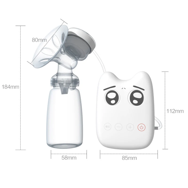 Молокоотсосы Real Bubee DIY Электрические USB молокоотсосы Детские BPA бесплатно молокоотсосы с сенсорным экраном молокоотсосы Бутылочки для молока