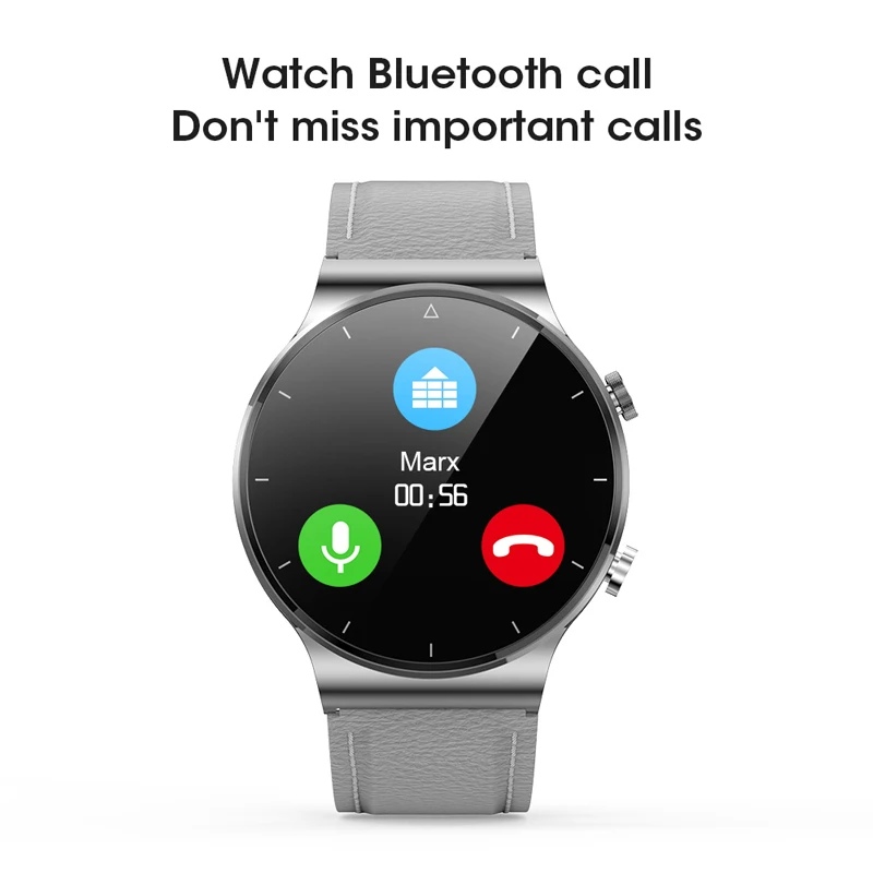 

M2 Pro Smart Watch Men 2021 Wireless Charging 1.3 inch Round Screen Bluetooth Music Motion Tracker for Apple HUAWEI Xiaomi Watch