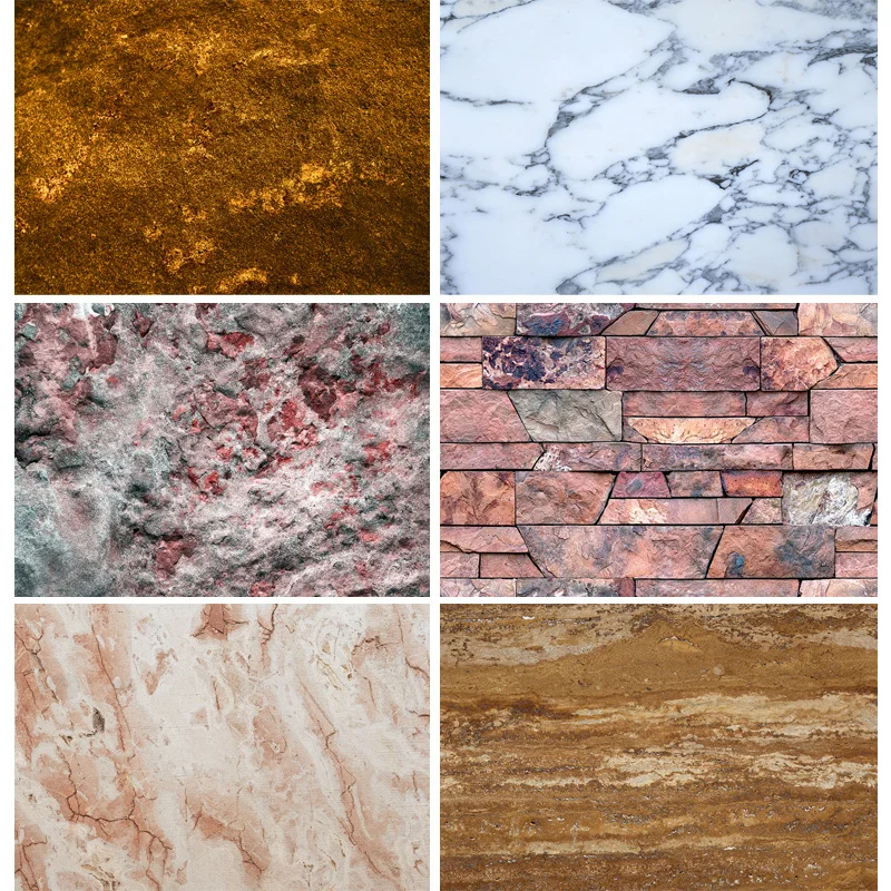 

SHENGYONGBAO Vinyl Custom Photography Backdrops Props Colorful Marble Pattern Texture Photo Studio Background 20914DKL-01