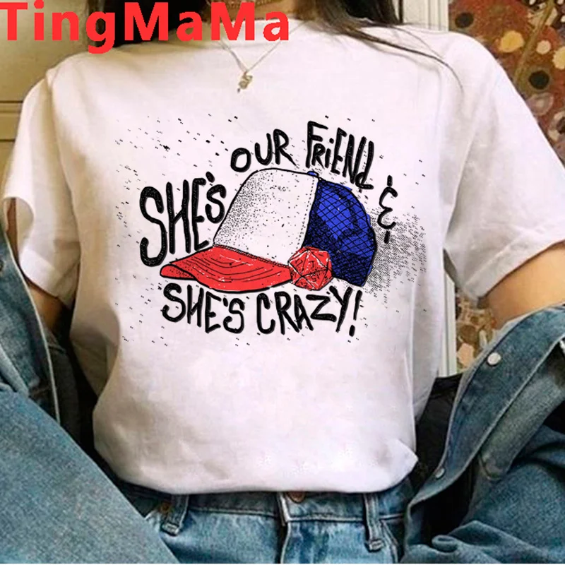 

Футболка женская в стиле ольччан с надписью «очень странные дела»