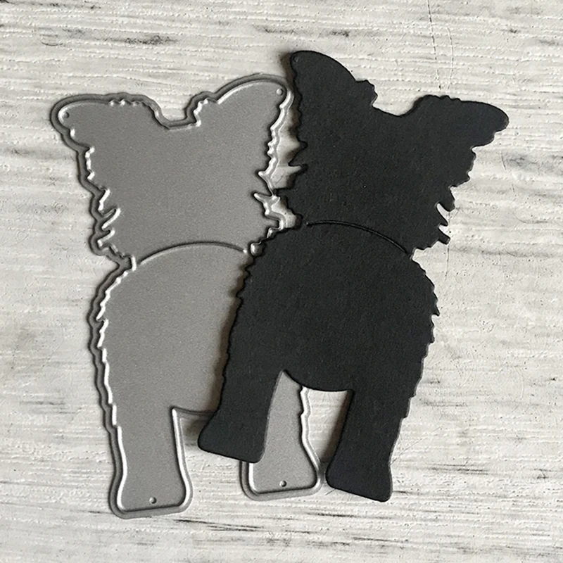 

Animal Dog Cutting Dies Stencils Scrapbooking Embossing DIY Crafts Paper Cards Album Decor Metal Dies Cut