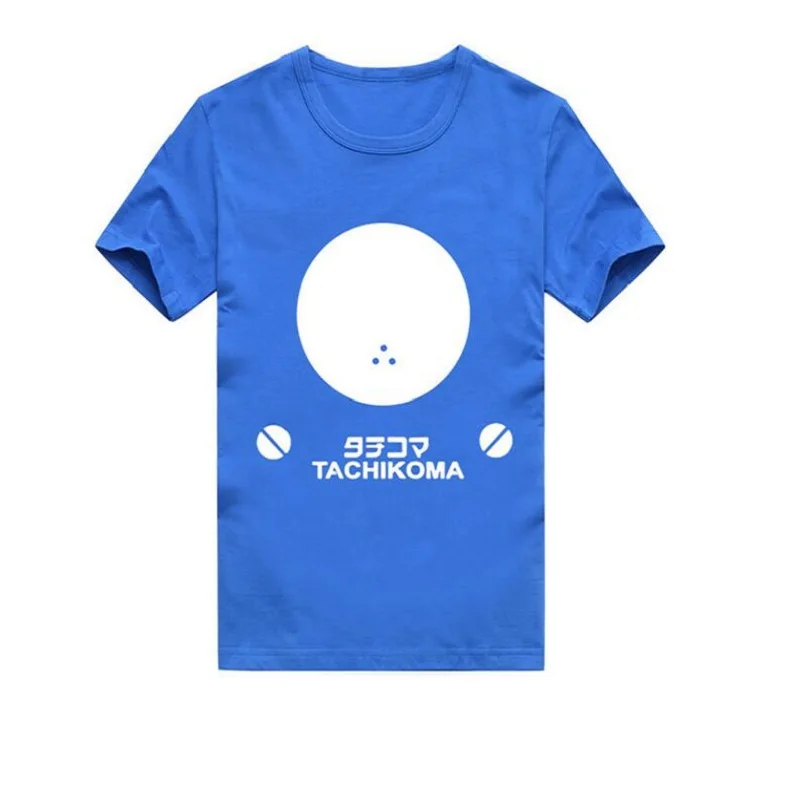 Хлопковая футболка High Q в стиле унисекс с призраком Ракушке подставкой TACHIKOMA