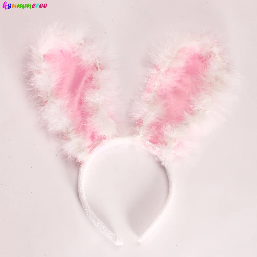 Костюм милый кролик для девочки нарядное платье-пачка с ушками повязка на голову