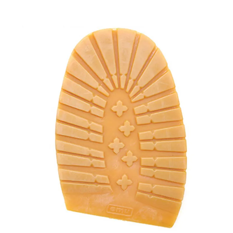 

Thicken Rubber Shoe Soles for Men Leather Business Shoes Heel Sole Non-slip Repair DIY Replacement Outsoles Black Beige Shoe Pad
