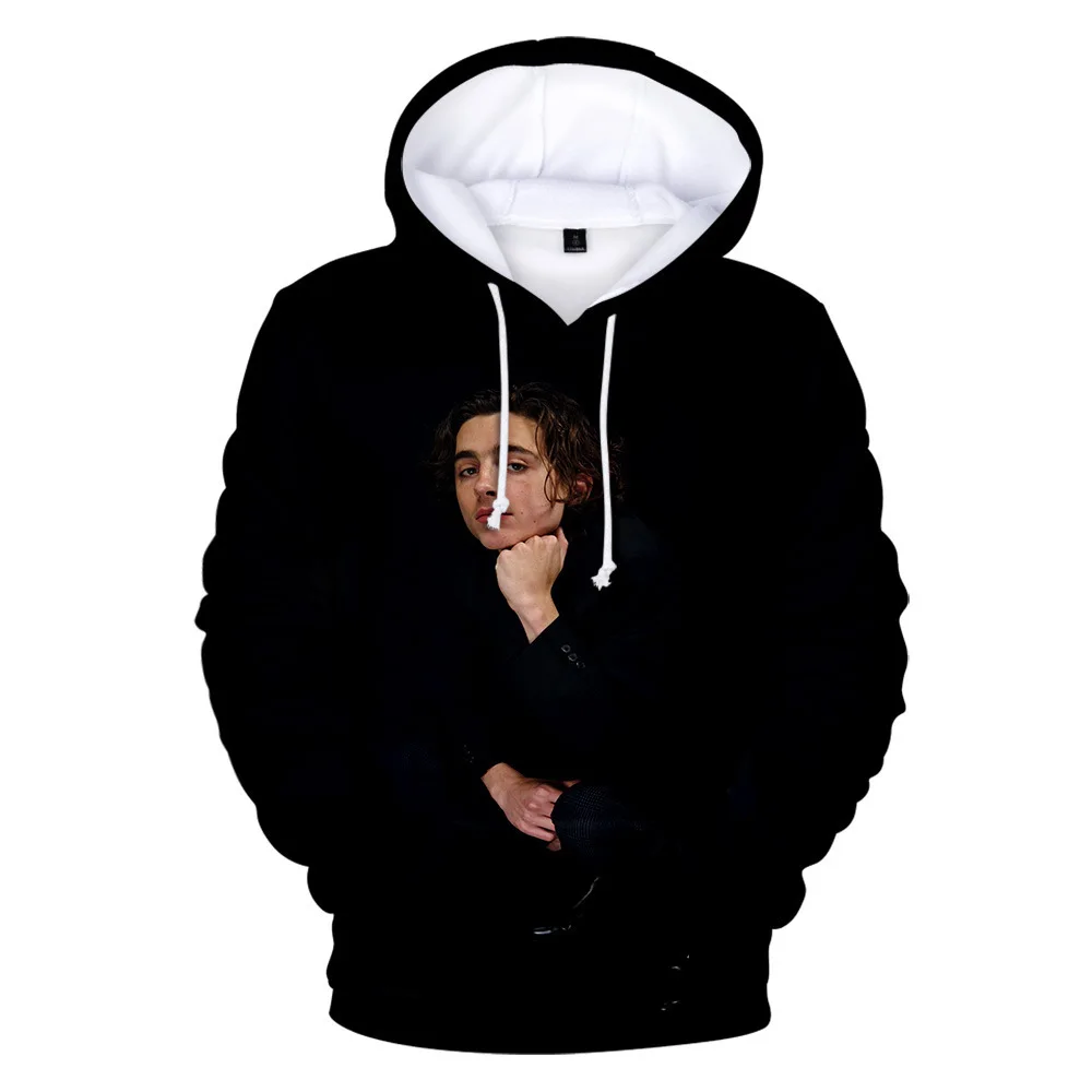 

Personality Hoodie Timothee Chalamet 3D Men/Women Hoodies Sweatshirt Trendy Clothes Autumn Winter Hip Hop Sweatshirt