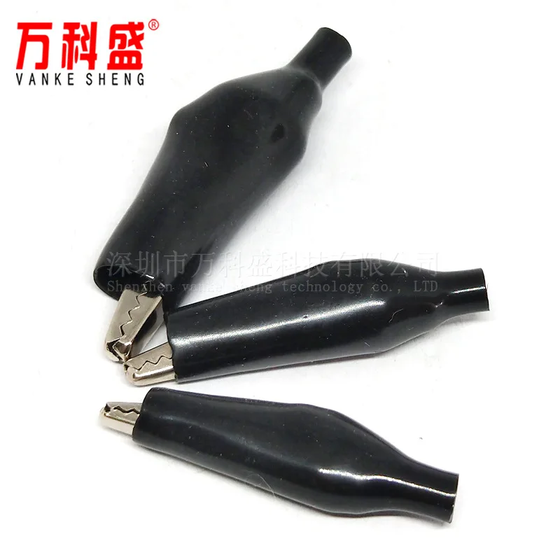 

Factory direct sales test clip power clip sheath clip small alligator clip No. 025 There are large, medium and small