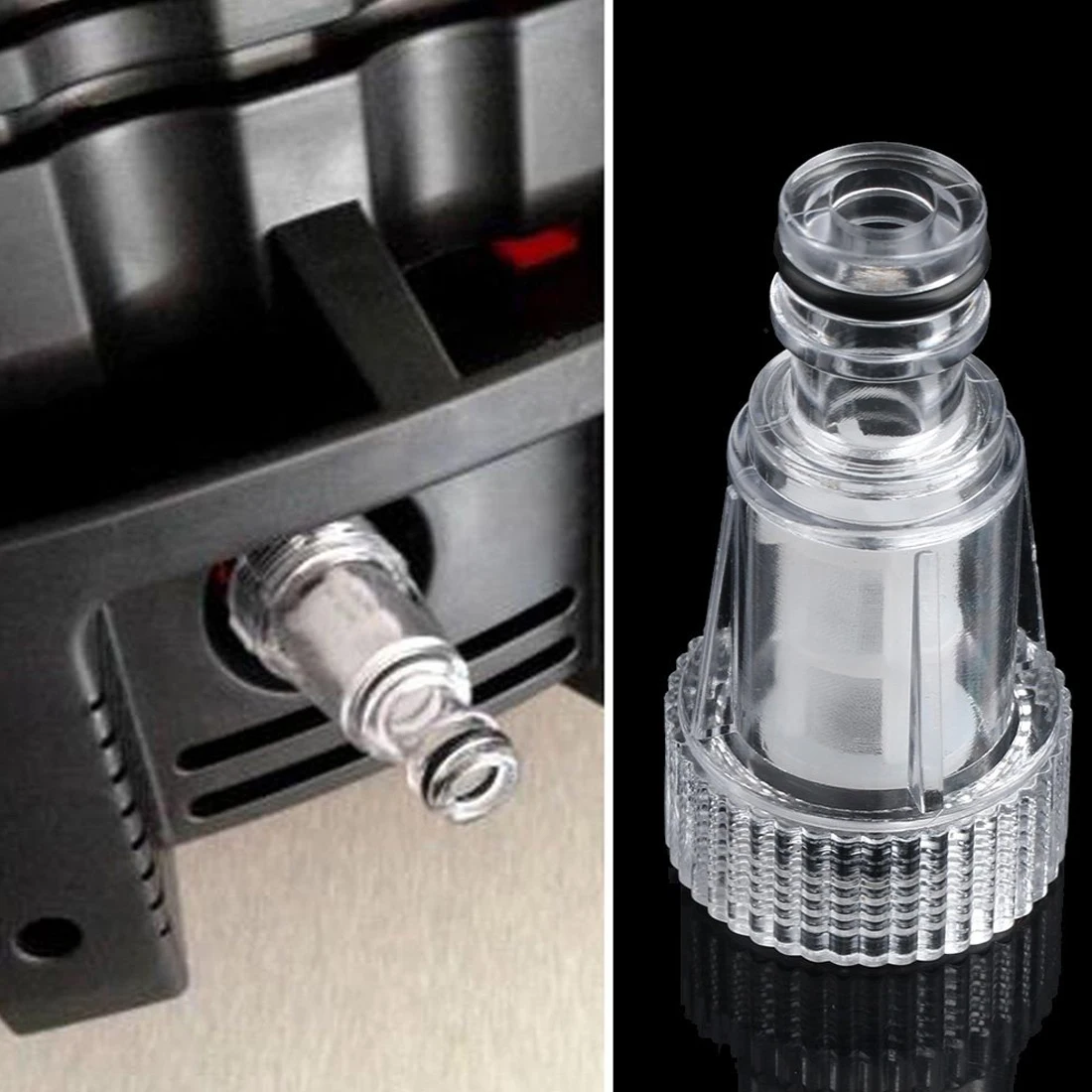

Plastic Car Washing Machine Water Filter High-pressure Connection Fitting For Karcher K2-K7 Series Pressure Washers Car Washing