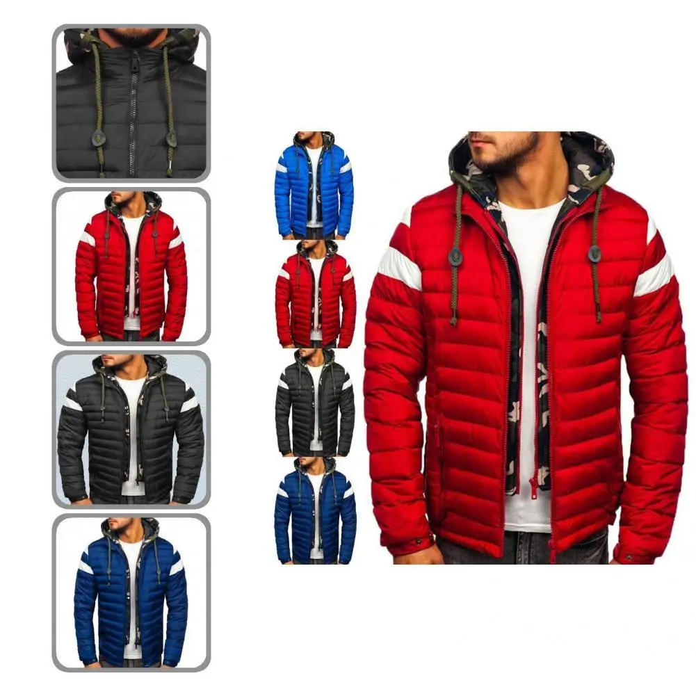

Jacket Great Hat Warm Camouflage Male Jacket for Traveling Winter Jacket Winter Coat