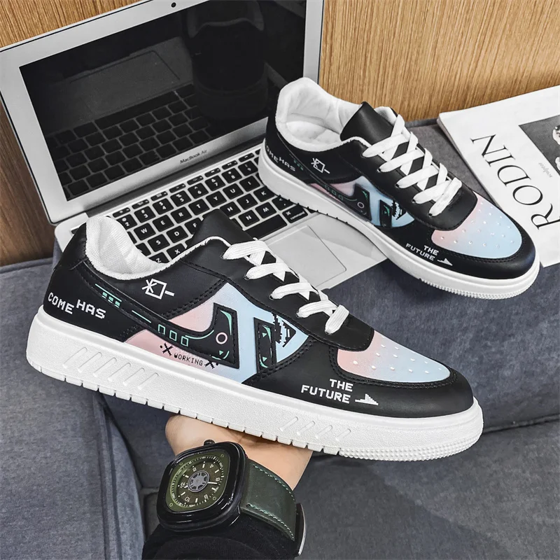 

Men Shoes Skateboard Shoes Classic Casual Couple Running Shoes Walking Shoes White Black Sport Shoes Unisex Sneakers Trainers