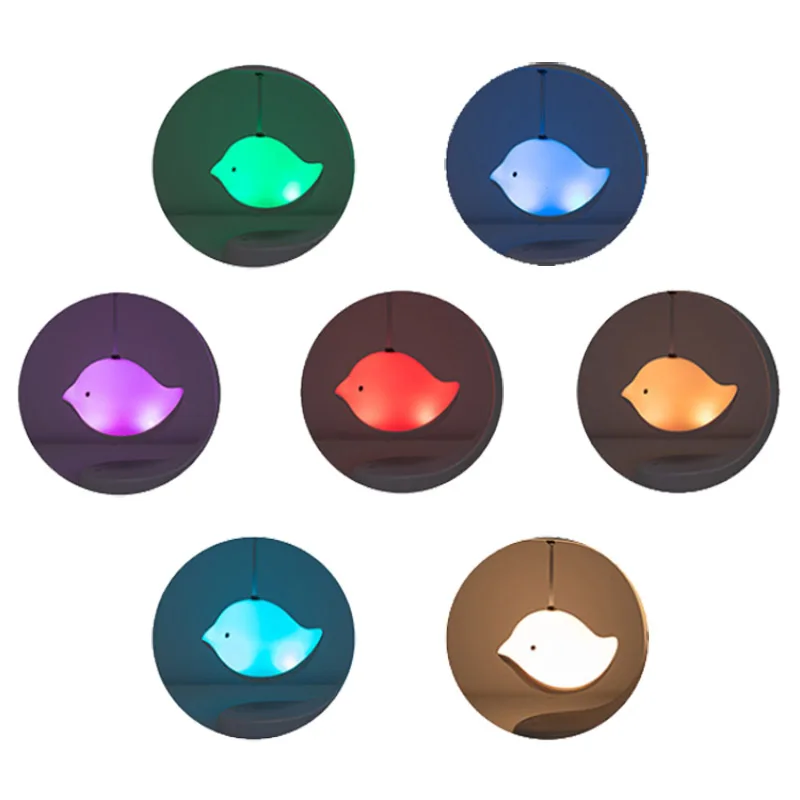 Новогодний подарок Bluetooth-колонка светильник летающая птица музыкальная