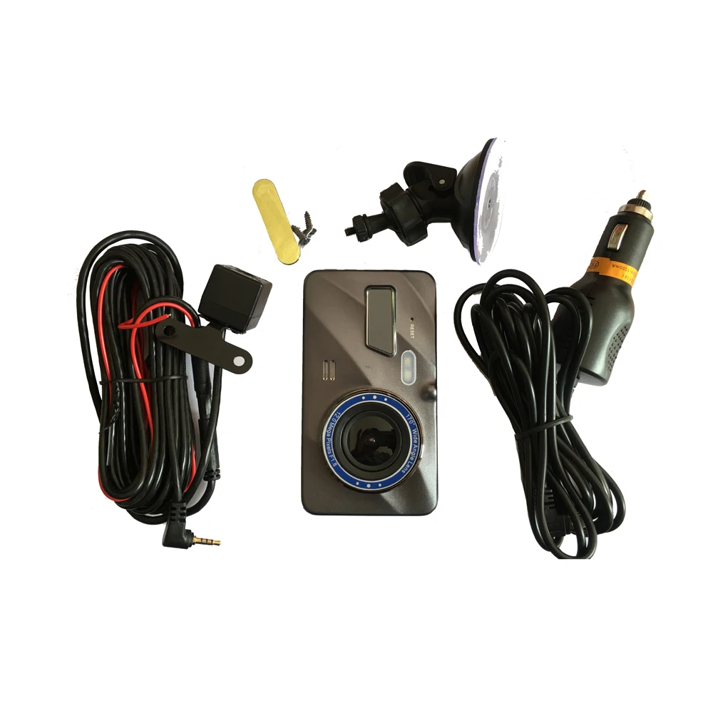 Видеорегистратор Автомобильный видеорегистратор с двойным объективом заднего