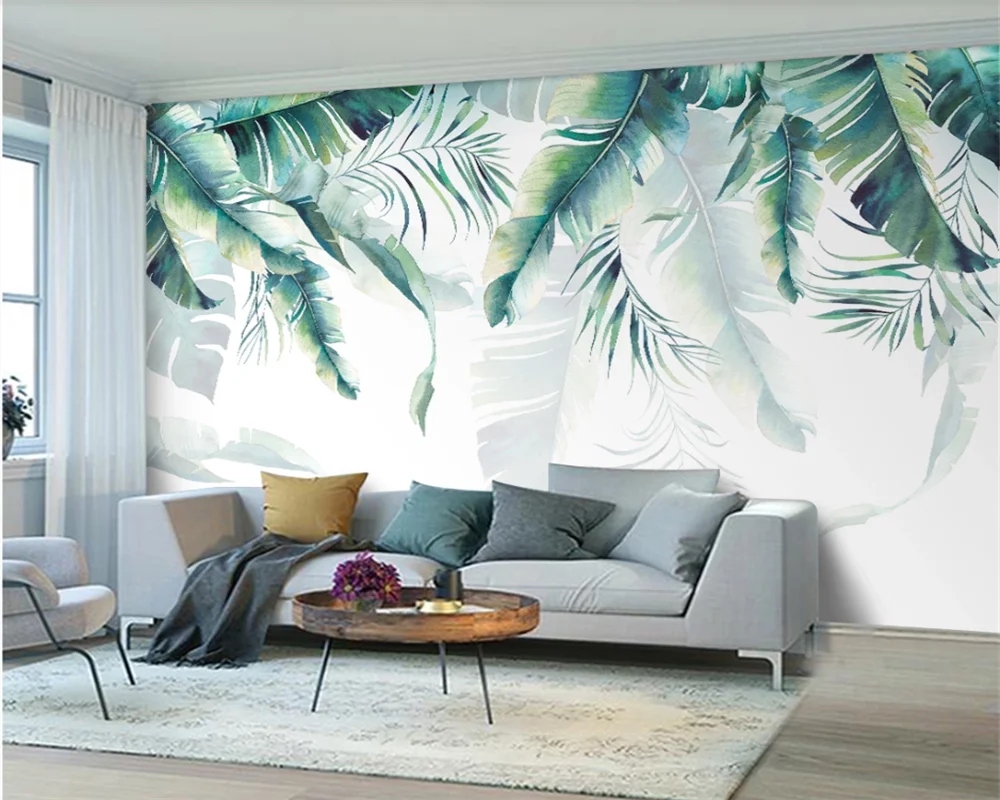 Beibehang пользовательские бумажные обои современные нордические минималистичные