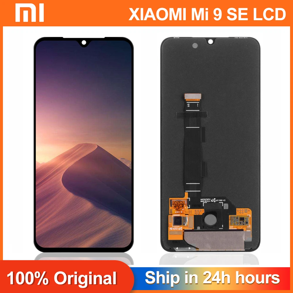 ЖК дисплей 5 97 &quotдля Xiaomi 9 SE 9SE с сенсорным экраном и дигитайзером сменные детали в