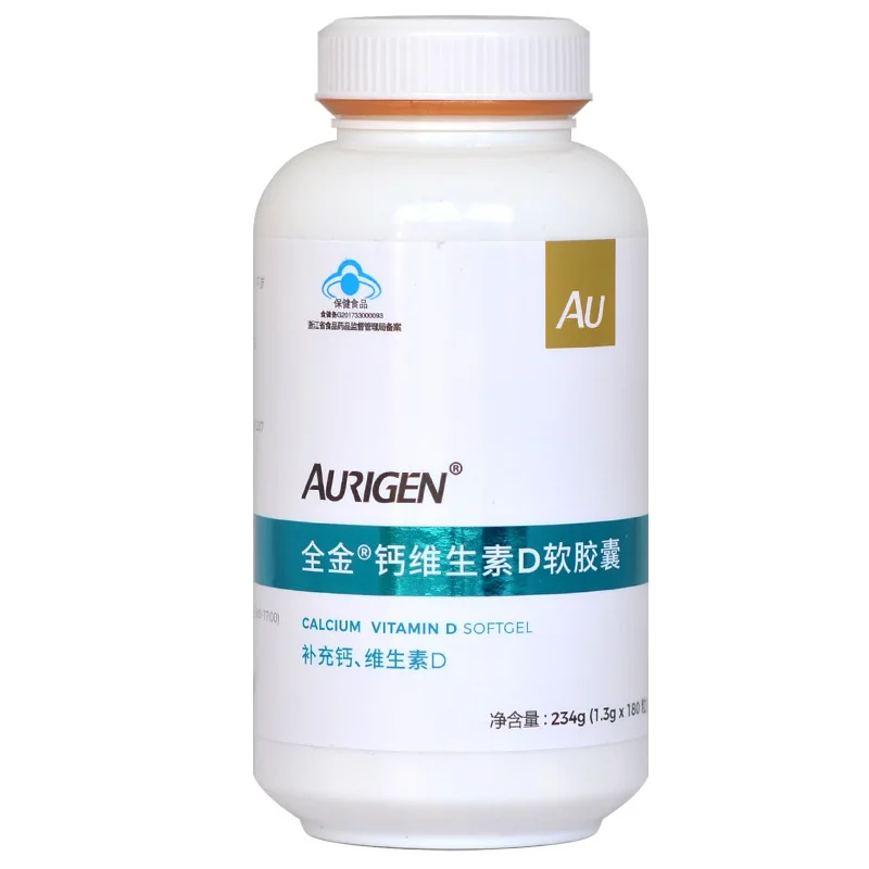 Полная золотая медаль кальций витамин D мягкая капсула 1 3 г/гранулы * 180 таблеток