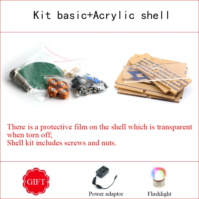 Kit CIRMECH Умный Магнитный левитационный нажимной Тип магнитная левитация DIY Kit DC12V 2A стиль подвеска Магнитная - Цвет: Kit