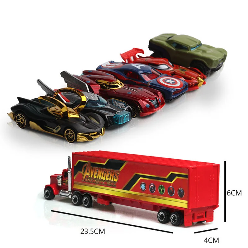 Мстители 1: 64 брелок для автомобильных ключей, набор Batman Batmobile Diecasts железа Spider-man Капитан Америка модель грузового автомобиля игрушки для Для детей