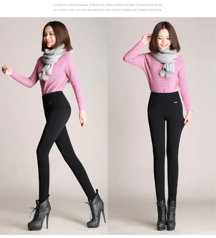 Plus Size Pencil Pants New Fashion Women Skinny High Waist Pants Female Casual Trousers High Stretch Leggings 6XL 7228 50