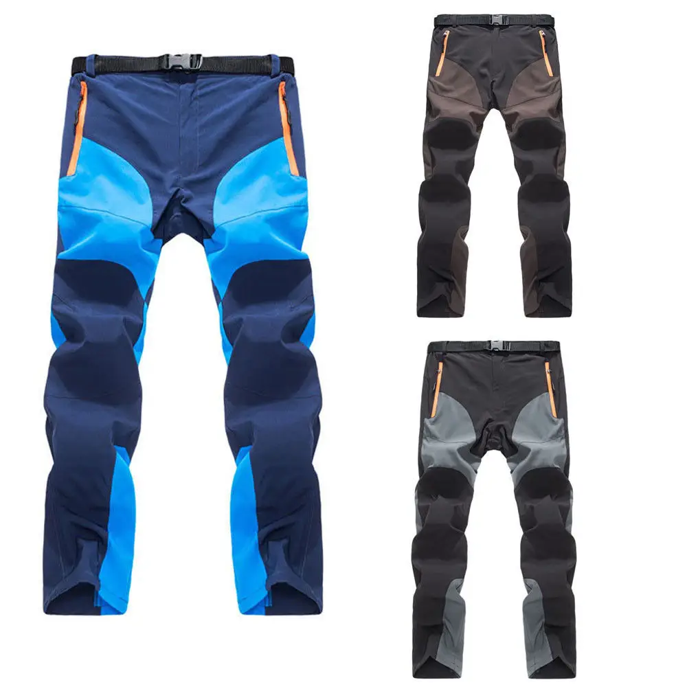 Мужские зимние лыжные брюки 30 градусов водонепроницаемые походные уличные